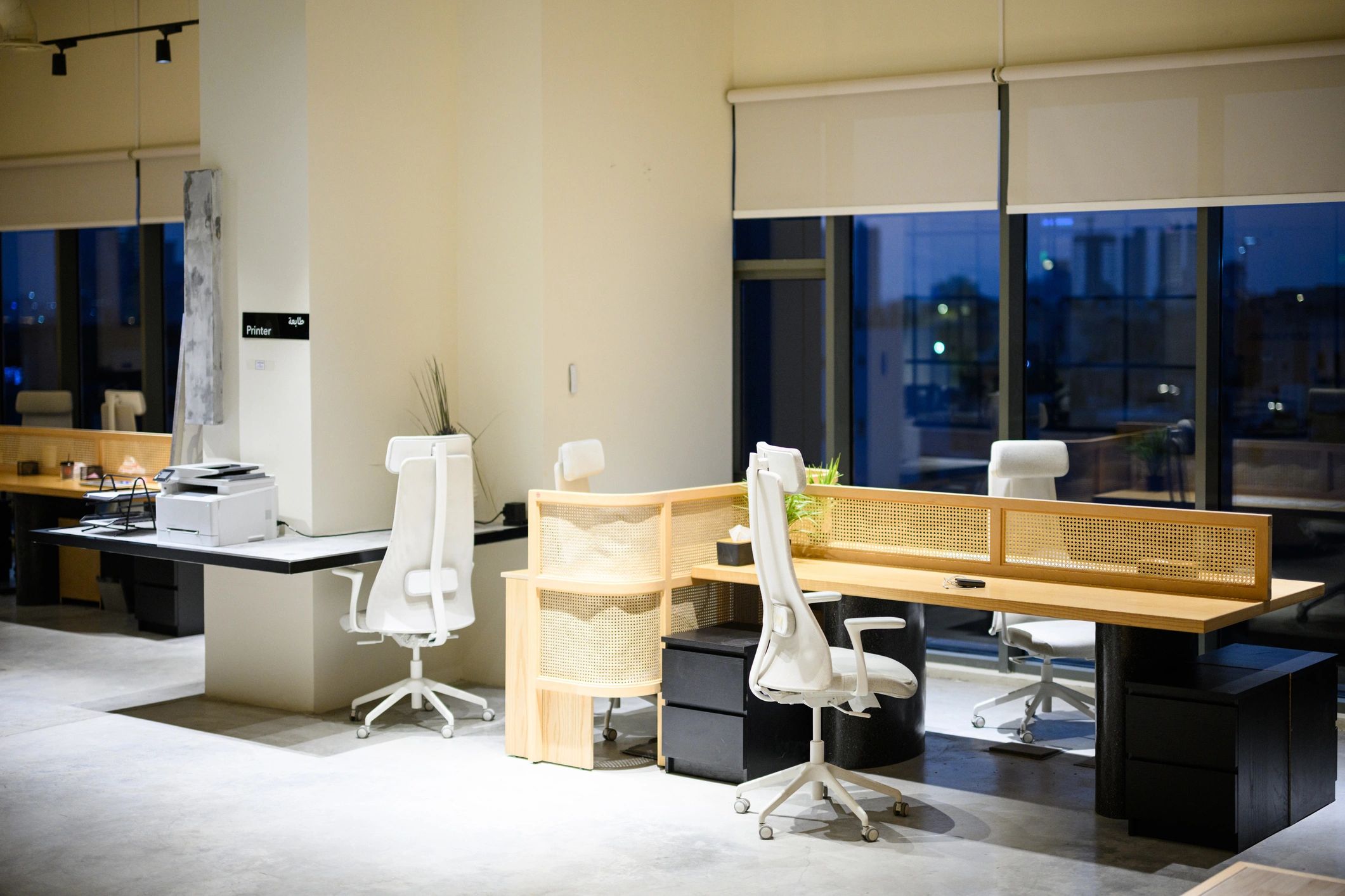 Contemporary commercial interior fit-out